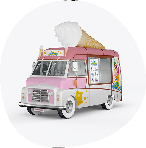 Ice cream delivery
